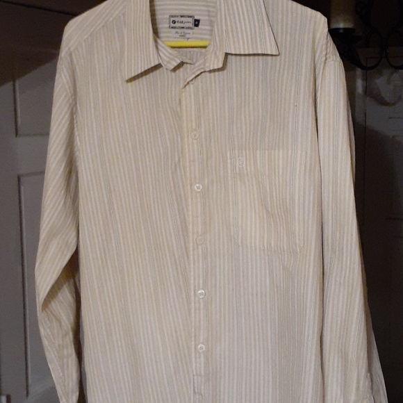 Mens large long sleeve button up shirt by Fideli - Picture 1 of 4